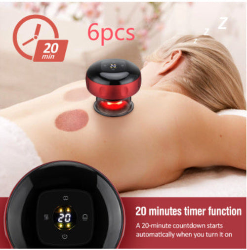 Electric Vacuum Cupping Massage Body Cups Anti-Cellulite Therapy